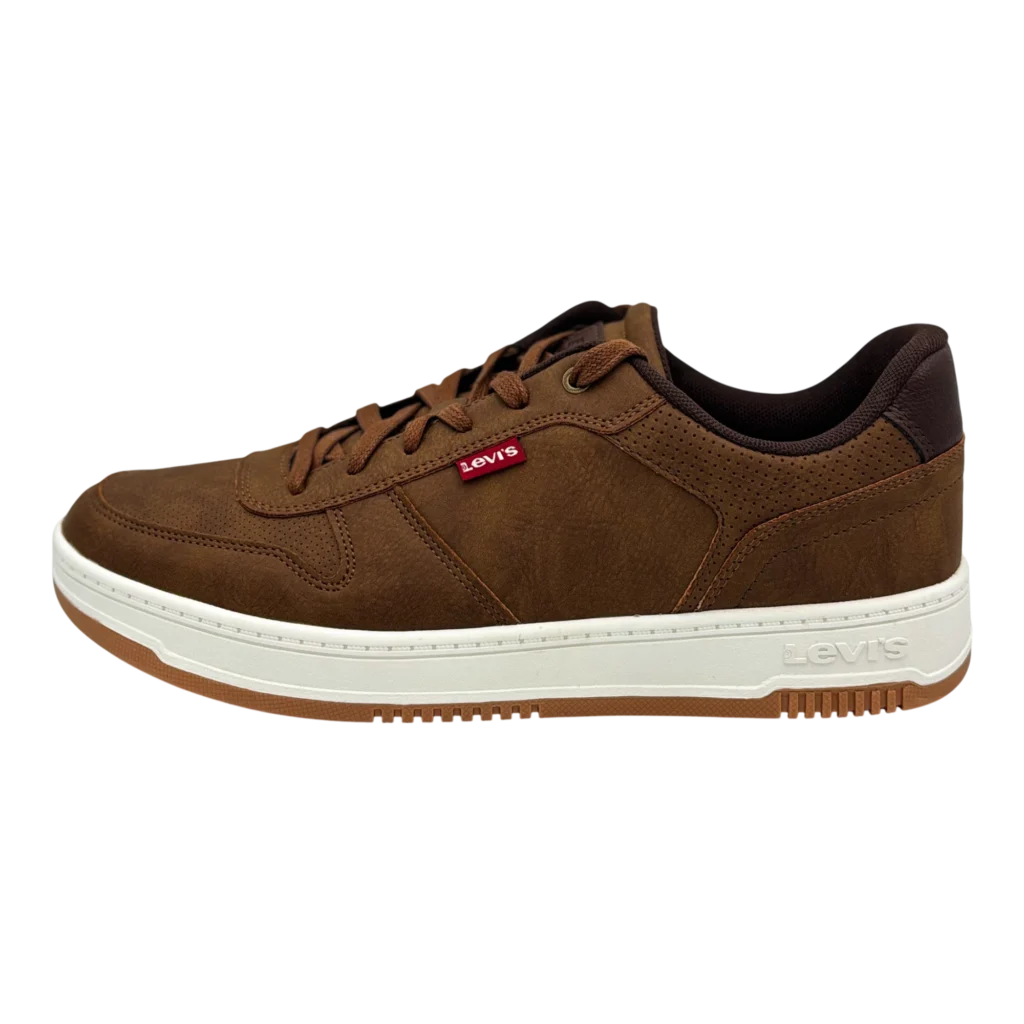 Outsole pattern of Levi’s Men’s Drive Lo Brown sneakers