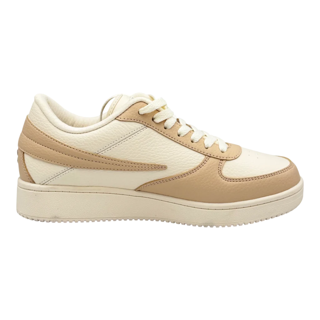 fila a low beige cream sneakers main sneakerkali