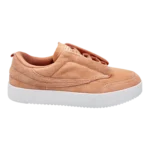 Fila Sanati Women’s Peach Suede Low-Top Sneakers – main product view sold by SneakerKali