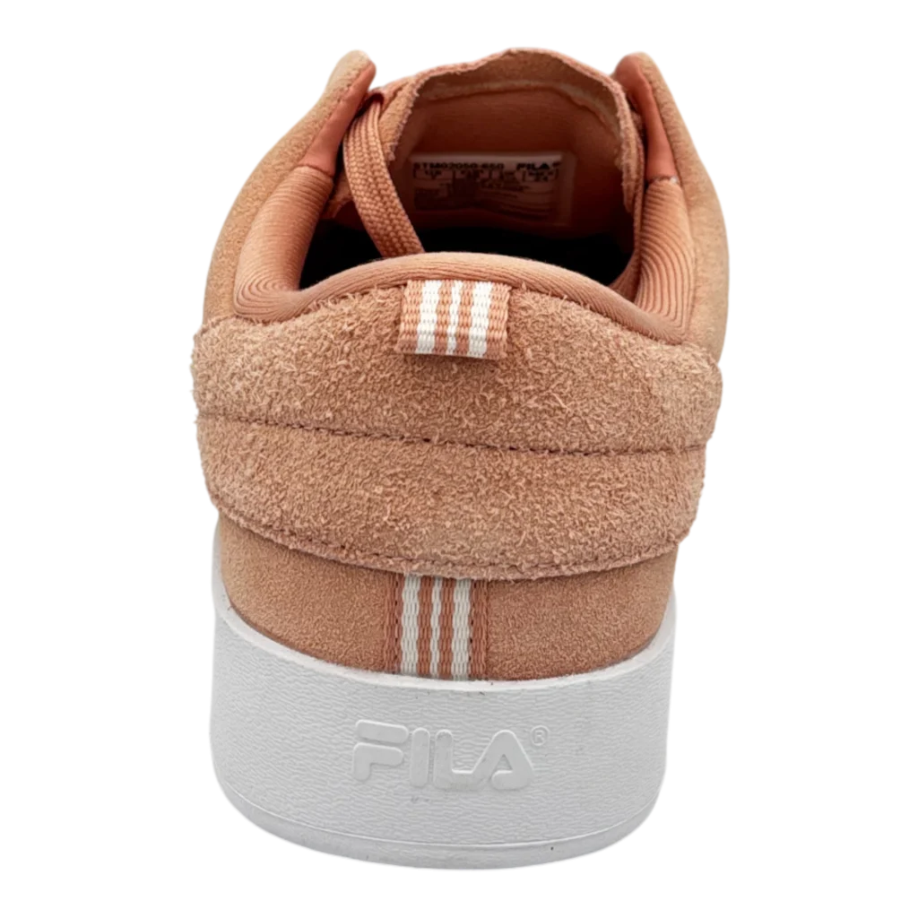 fila sanati womens peach suede low top sneakers top