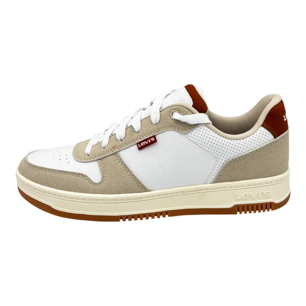 Levi’s Men’s Drive Lo 2 vegan leather sneakers – main product view sold by SneakerKali