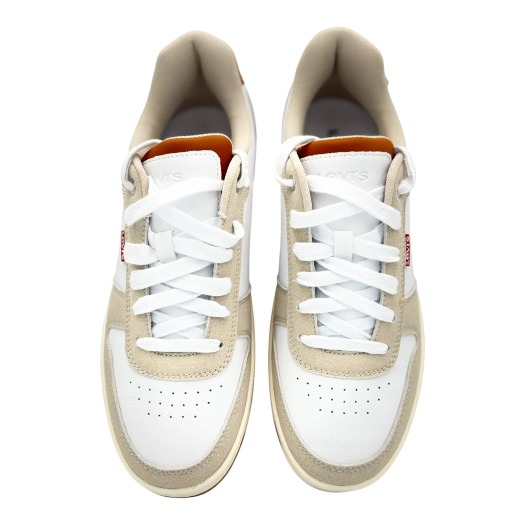 levis mens drive lo 2 vegan leather sneaker top