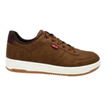 levis mens drive lo sneakers left brown