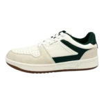 nautica mens white green casual sneakers lifestyle sneakerkali