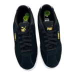 puma club ii era black white suede sneakers top