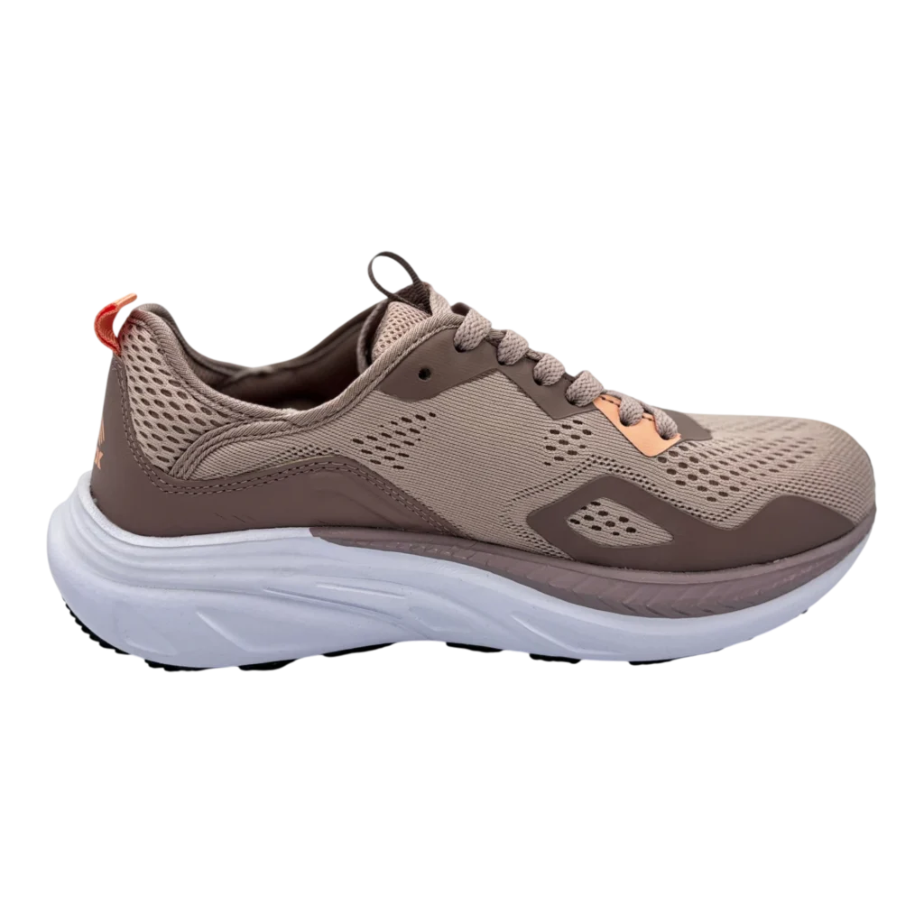 Side profile of RBX women’s breathable mesh running shoes