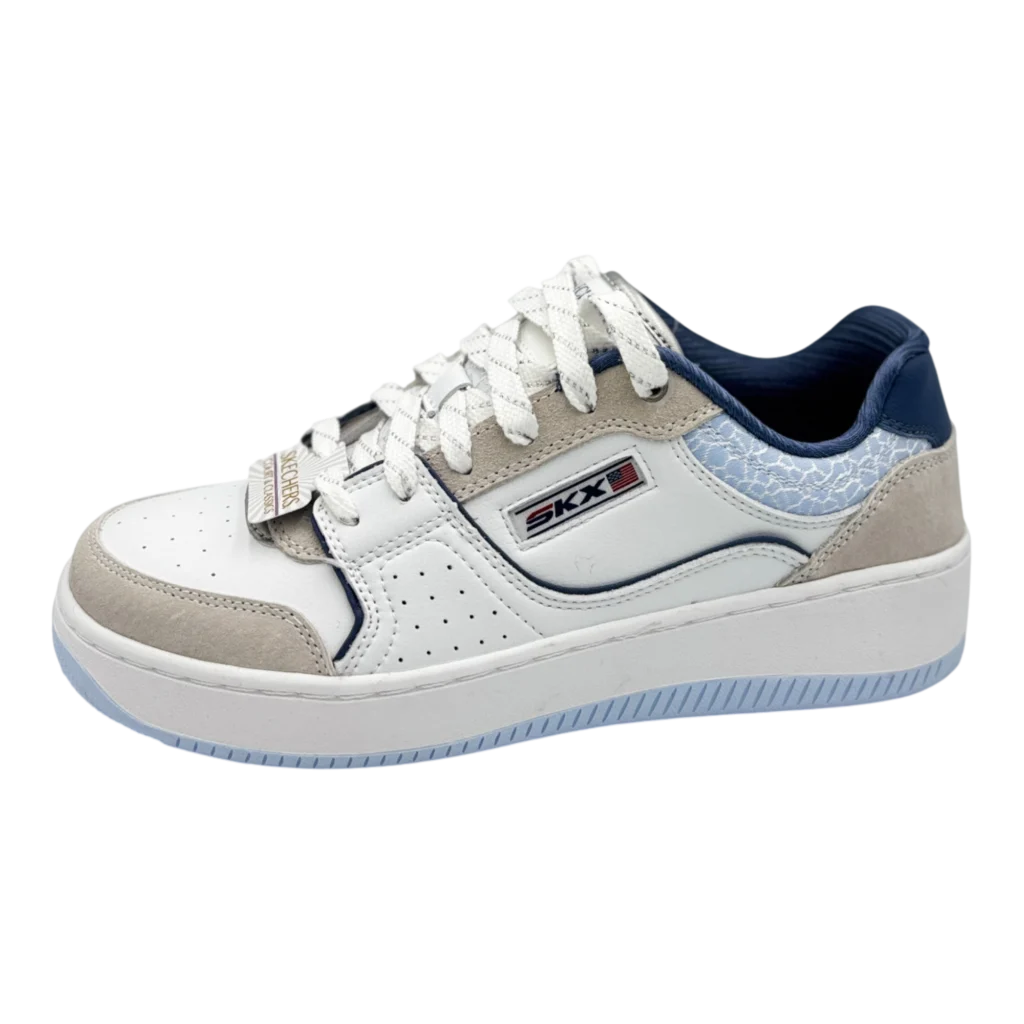 Skechers Women’s Sport Court Metallic Brea sneakers – main product view sold by SneakerKali