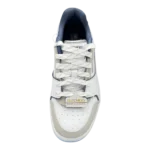 Top view of Skechers Women’s Sport Court Metallic Brea sneakers