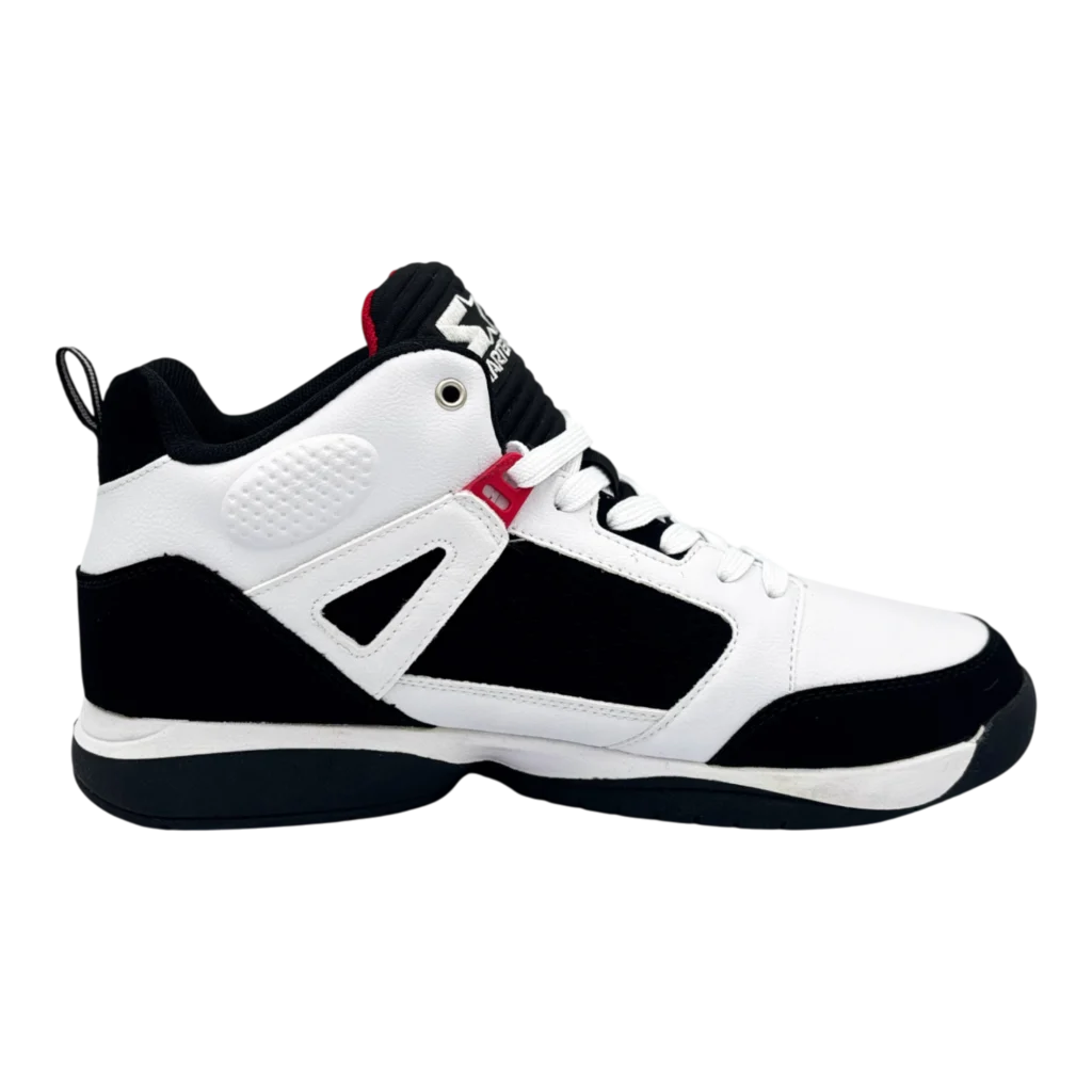 Side profile of Starter Breakaway Mid Men’s White sneakers