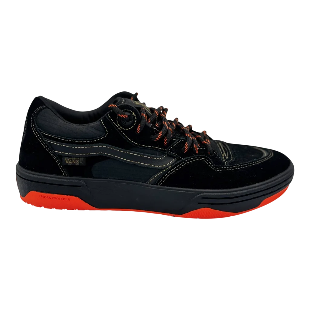 vans rowan 2 mens black flame sneakers main sneakerkali