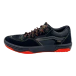 vans rowan 2 mens black flame sneakers side