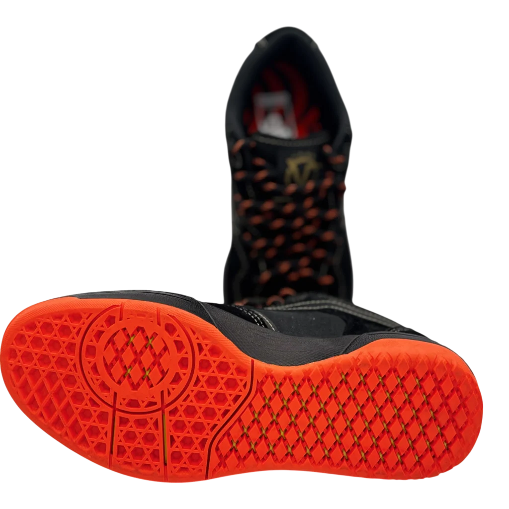 Outsole pattern of Vans Rowan 2 Men’s Black Flame skate sneakers