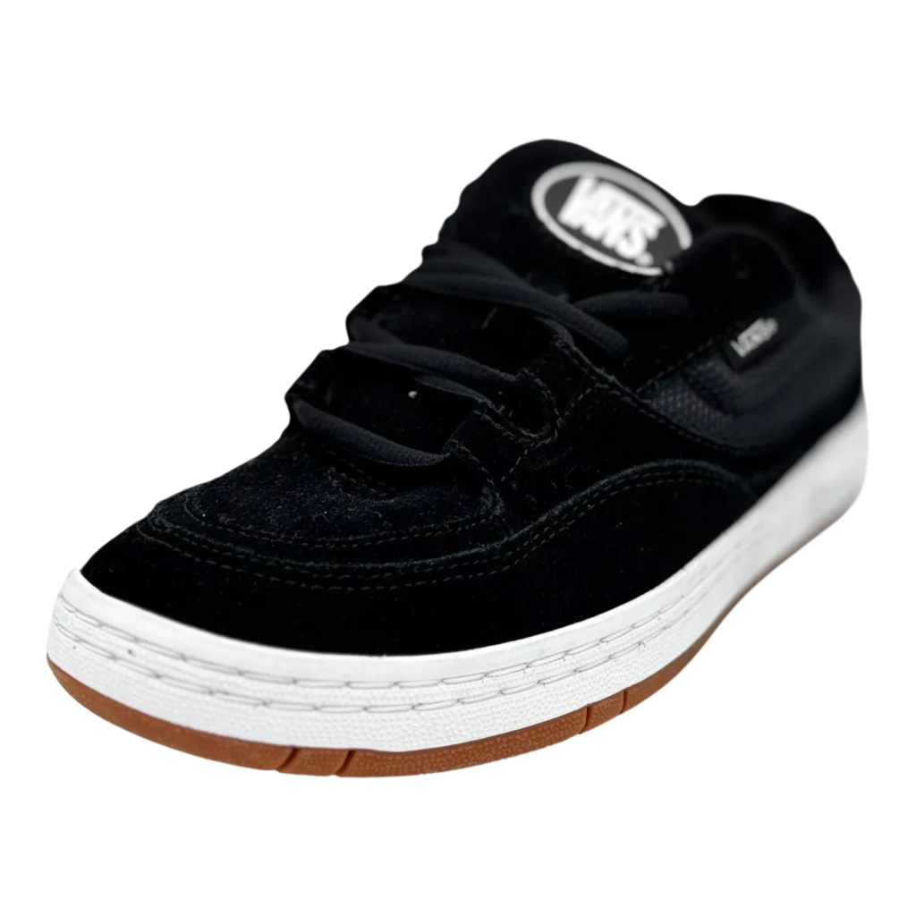 vans speed ls mens black skate sneakers lifestyle sneakerkali