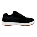 Side left view of Vans Speed LS Men’s Black skate sneakers