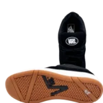 vans speed ls mens black skate sneakers sole1