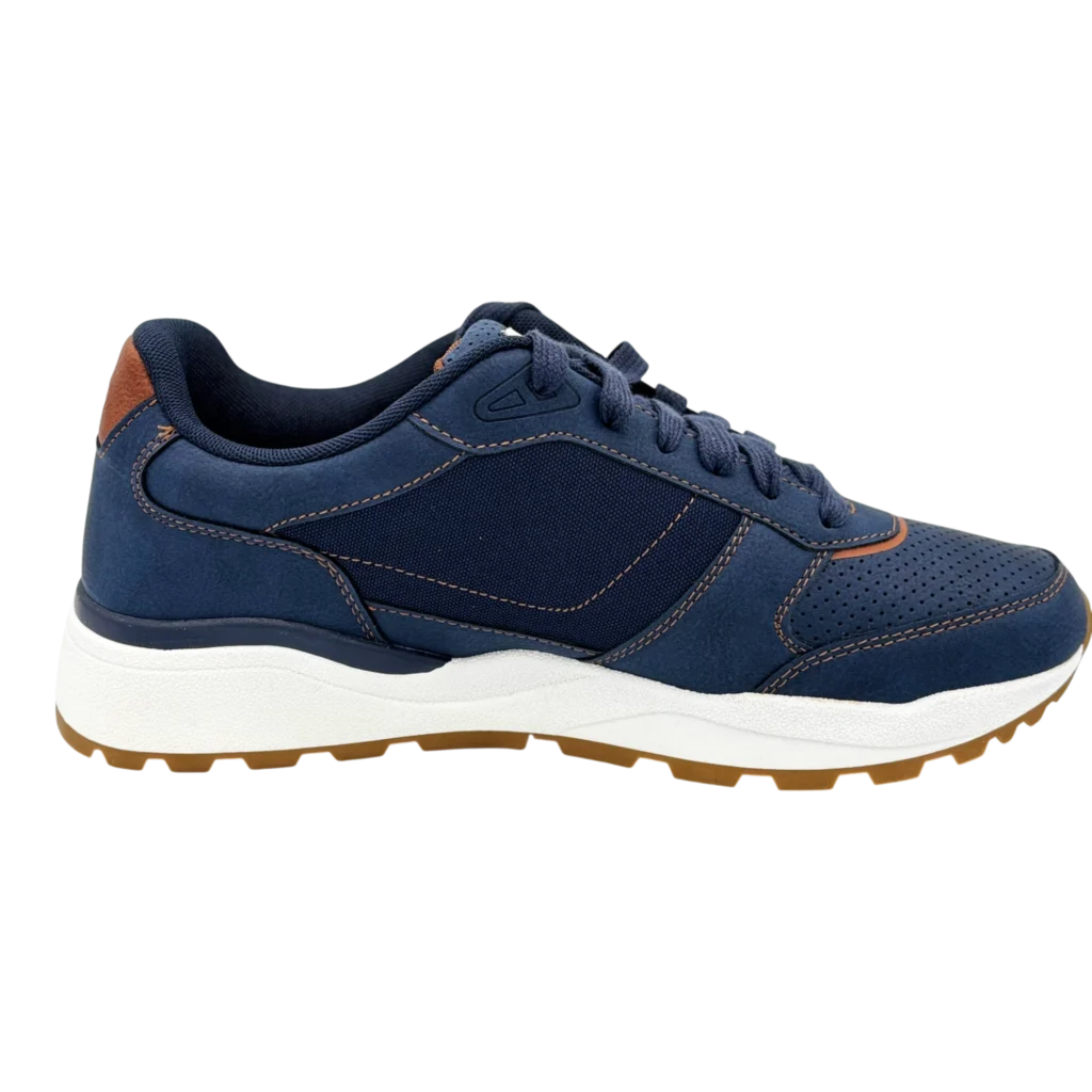 levis oats refresh mens navy brown sneakers lifestyle sneakerkali