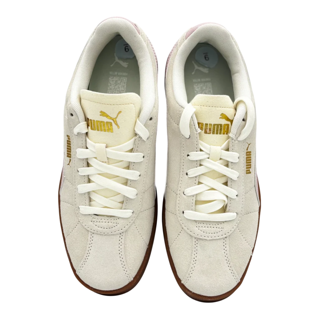 puma palermo beige pink suede sneakers top