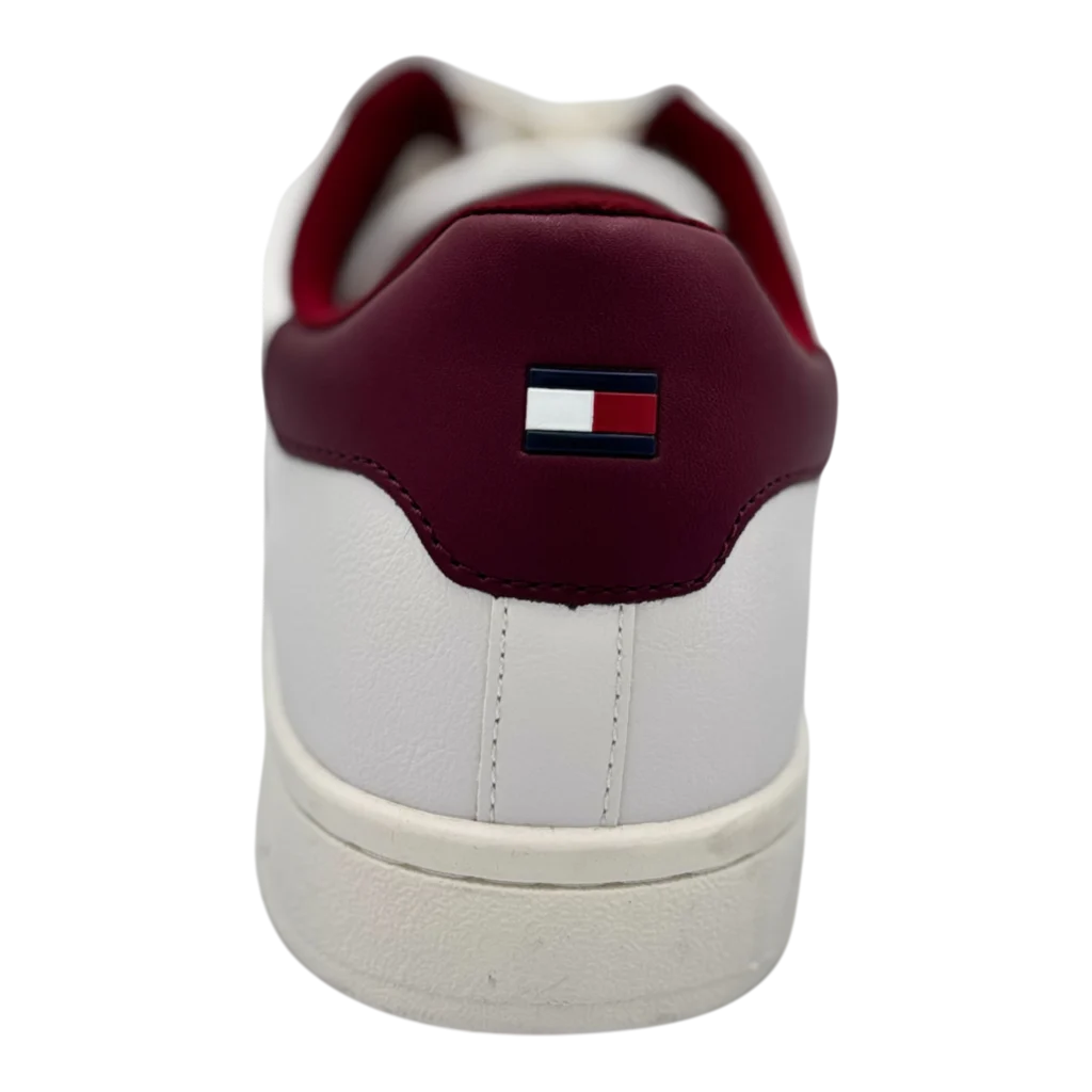 tommy hilfiger lerge white navy sneakers sole- sneakerkali